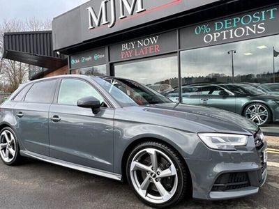 used Audi A3 Sportback (2018/18)S3 Black Edition 2.0 TFSI 310PS Quattro S Tronic auto 5d