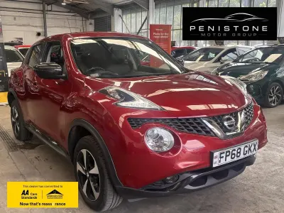 Used Nissan Juke 112 HP (82 kW) 2018 Red SUV