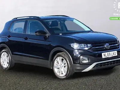 Usado VW T-Cross SE 95 HP (69 kW) 2019 Preto SUV