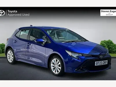 Used Toyota Corolla 2023 Blue Hatchback