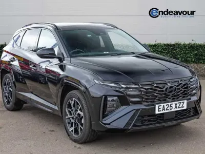 Second-hand Hyundai Tucson N Line 215 CP (158 kW) 2025 Negru SUV