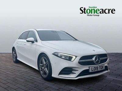 Used Mercedes A180 Executive 113 HP (83 kW) 2019 White Hatchback