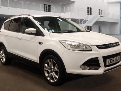 Frozen white Used 2015 Ford Kuga Titanium SUV | £6,475 (Fair price)