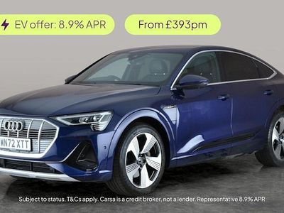 Used 2022 Audi e-tron Sportback S-Line SUV | £23,612 (Fair price)