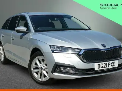 Used Skoda Octavia SE L 147 HP (108 kW) 2021 Silver Estate