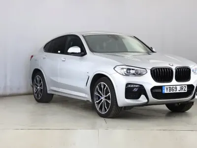 Used BMW X4 M Sport 187 HP (137 kW) 2019 Silver SUV