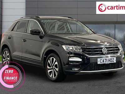 Used VW T-Roc Active 150 HP (110 kW) 2021 Black SUV