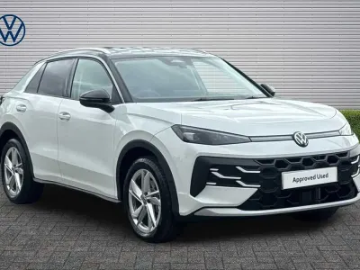 New VW T-Roc Style 150 HP (110 kW) 2026 Pure white SUV