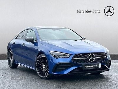 Used Mercedes CLA220 AMG Line Premium Plus 190 HP (139 kW) 2025 Blue Sedan