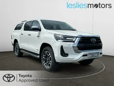 Begagnad Toyota HiLux 2022 Vit Pickup