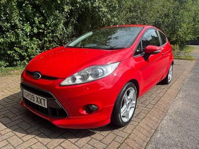 Red Used 2009 Ford Fiesta Zetec Hatchback | £2,995 (A bit pricey)
