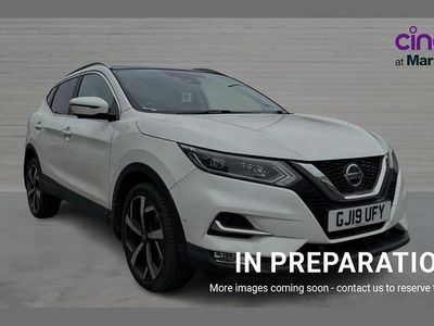 Used Nissan Qashqai Tekna 115 HP (84 kW) 2019 White SUV
