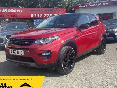 Used Land Rover Discovery Sport HSE 180 HP (132 kW) 2017 Red SUV