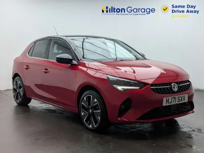 Used Vauxhall Corsa-e Elite 2021 Red Hatchback