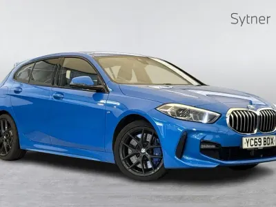 Used BMW 120 M Sport 187 HP (137 kW) 2019 Blue Hatchback