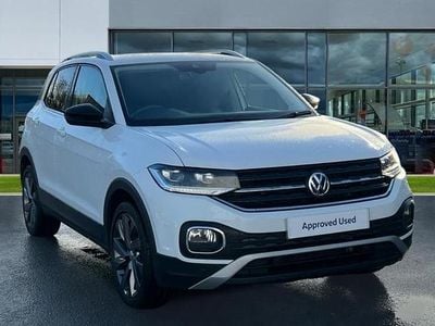 Pure white Used 2019 VW T-Cross Edition SUV | £15,677 (Fair price)