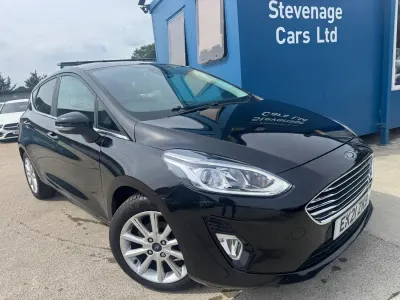 Used Ford Fiesta Titanium 2021 Black Hatchback