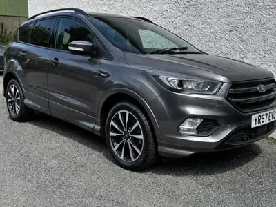 Used Ford Kuga ST-Line 150 HP (110 kW) 2017 Grey SUV