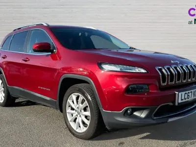 Used Jeep Cherokee Limited 197 HP (144 kW) 2017 Red SUV