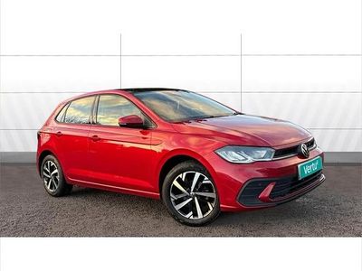 Red Used 2022 VW Polo Life Hatchback | £15,173 (Fair price)