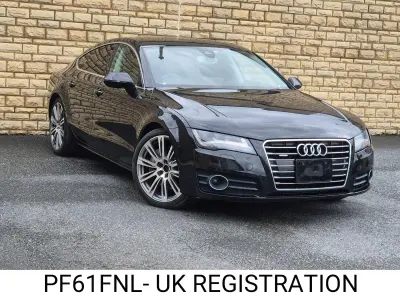 Used Audi A7 Sportback S-Line 2011 Black Hatchback