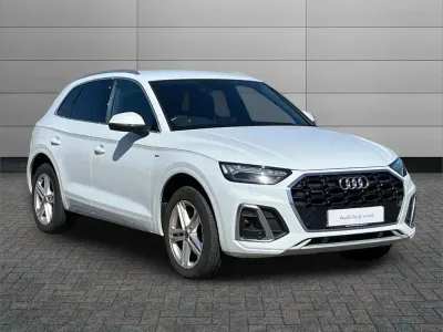 Used Audi Q5 S-Line 200 HP (147 kW) 2021 White SUV