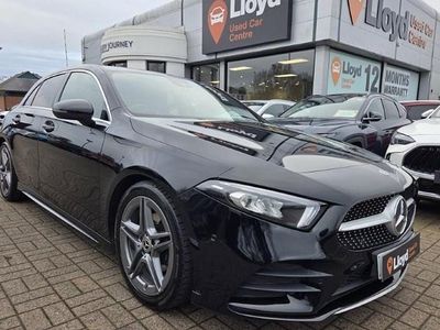 Begagnad Mercedes A200 Executive 163 HK (119 kW) 2020 Svart Halvkombi