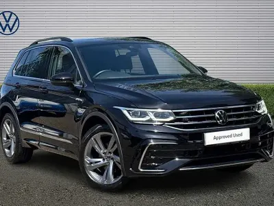 Used VW Tiguan R-line Edition 150 HP (110 kW) 2023 Black SUV