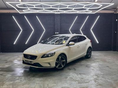 Used Volvo V40 R-Design 2014 White Hatchback