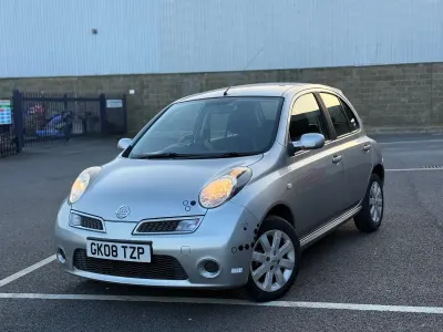 Used Nissan Micra Acenta+ 2008 Silver Hatchback