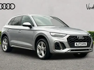 Used Audi Q5 S-Line 200 HP (147 kW) 2023 Silver SUV