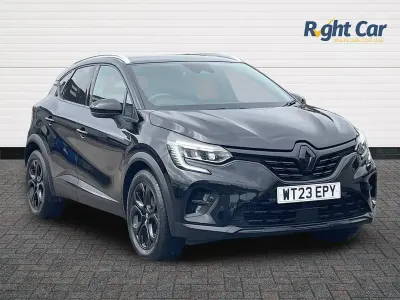 Used Renault Captur Rive Gauche 91 HP (66 kW) 2023 Black SUV