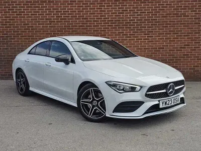 Used Mercedes CLA200 Executive 2023 White Coupe