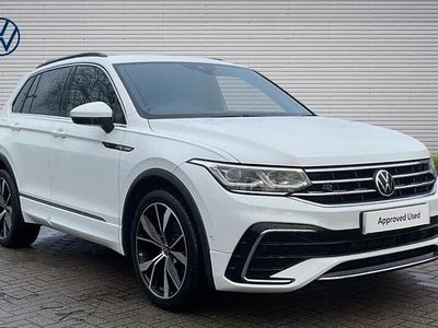 Used VW Tiguan R-line 150 HP (110 kW) 2021 White SUV