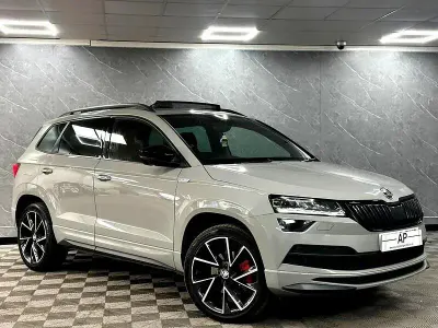 Used Skoda Karoq SportLine 190 HP (139 kW) 2020 Grey SUV