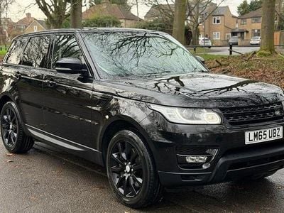 Black Used 2015 Land Rover Range Rover Sport HSE SUV | £14,795 (Good price)
