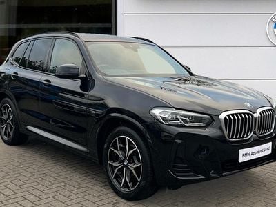 Black Used 2022 BMW X3 M Sport SUV | £31,806 (Fair price)