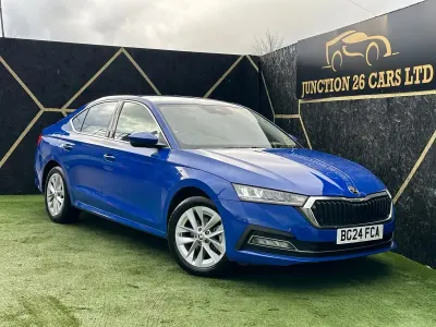 Begagnad Skoda Octavia SE L 150 HK (110 kW) 2024 Blå Halvkombi