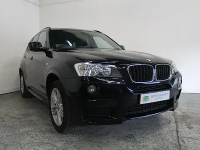 Used BMW X3 M Sport 184 HP (135 kW) 2012 Black SUV