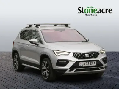 Usado Seat Ateca 4Drive 150 HP (110 kW) 2022 Prateado SUV