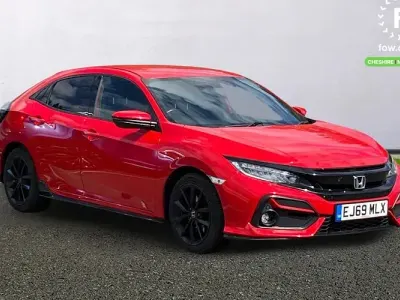 Used Honda Civic Sport 182 HP (133 kW) 2019 Red Hatchback