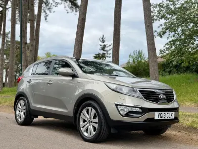 Używany Kia Sportage 2013 Srebrny SUV