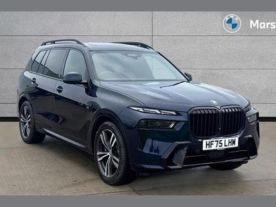 Blue Used 2025 BMW X7 M Sport SUV | £80,791 (Expensive)