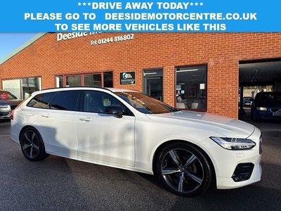 White Used 2020 Volvo V90 R-Design Estate | £21,998 (Fair price)