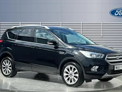 Used Ford Kuga Titanium 120 HP (88 kW) 2019 Black SUV