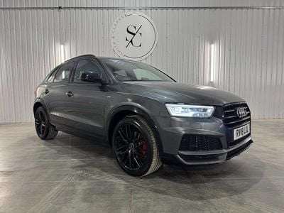 Used Audi Q3 Black Edition 150 HP (110 kW) 2018 Grey SUV