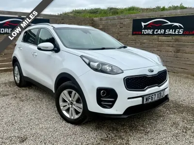 Używany Kia Sportage 130 KM (95 kW) 2017 Biały SUV