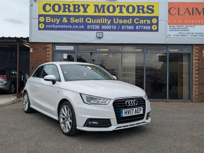Used Audi A1 S-Line 150 HP (110 kW) 2017 White Hatchback