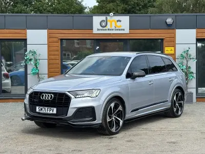 Used Audi Q7 Black Edition 2022 Silver SUV