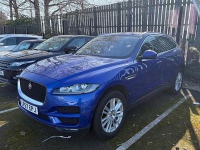 Used Jaguar F-Pace Portfolio 240 HP (176 kW) 2018 Blue SUV